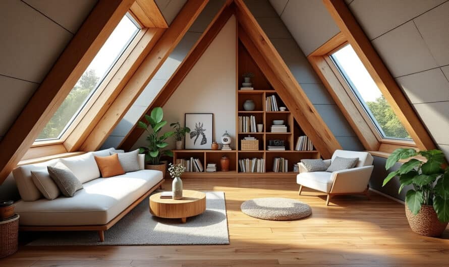 Les meilleurs matériaux et techniques pour aménagement de comble