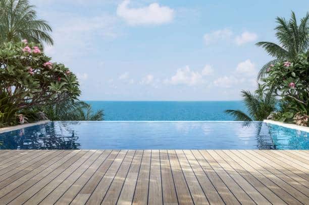 repenser sol autour de piscine