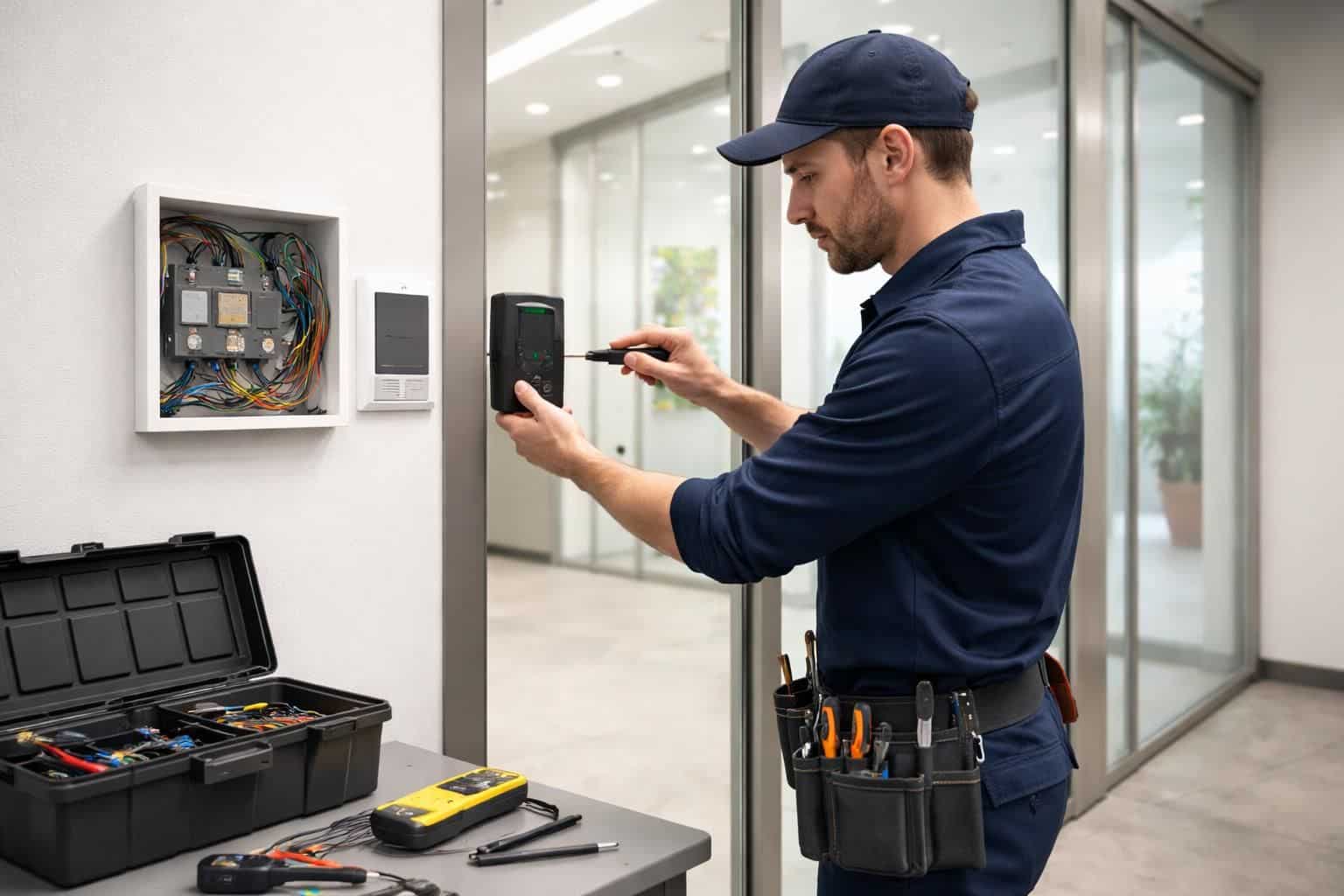 découvrez notre guide pratique pour l'installation de contrôle d'accès, avec des conseils essentiels pour sécuriser efficacement vos locaux.