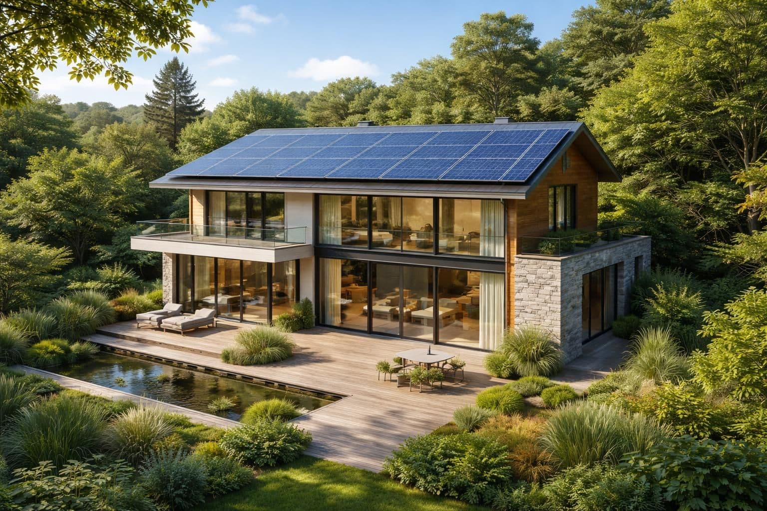 d&eacute;couvrez les tendances actuelles pour une maison bioclimatique &agrave; vendre, alliant &eacute;cologie, confort et &eacute;conomies d'&eacute;nergie pour un habitat durable et moderne.