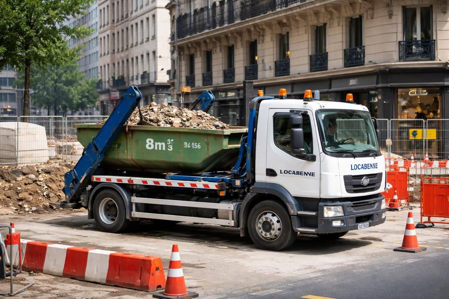 d&eacute;couvrez nos tarifs comp&eacute;titifs et disponibilit&eacute;s pour la location de benne 8 m3, id&eacute;ale pour vos travaux de chantier et d&eacute;barras.