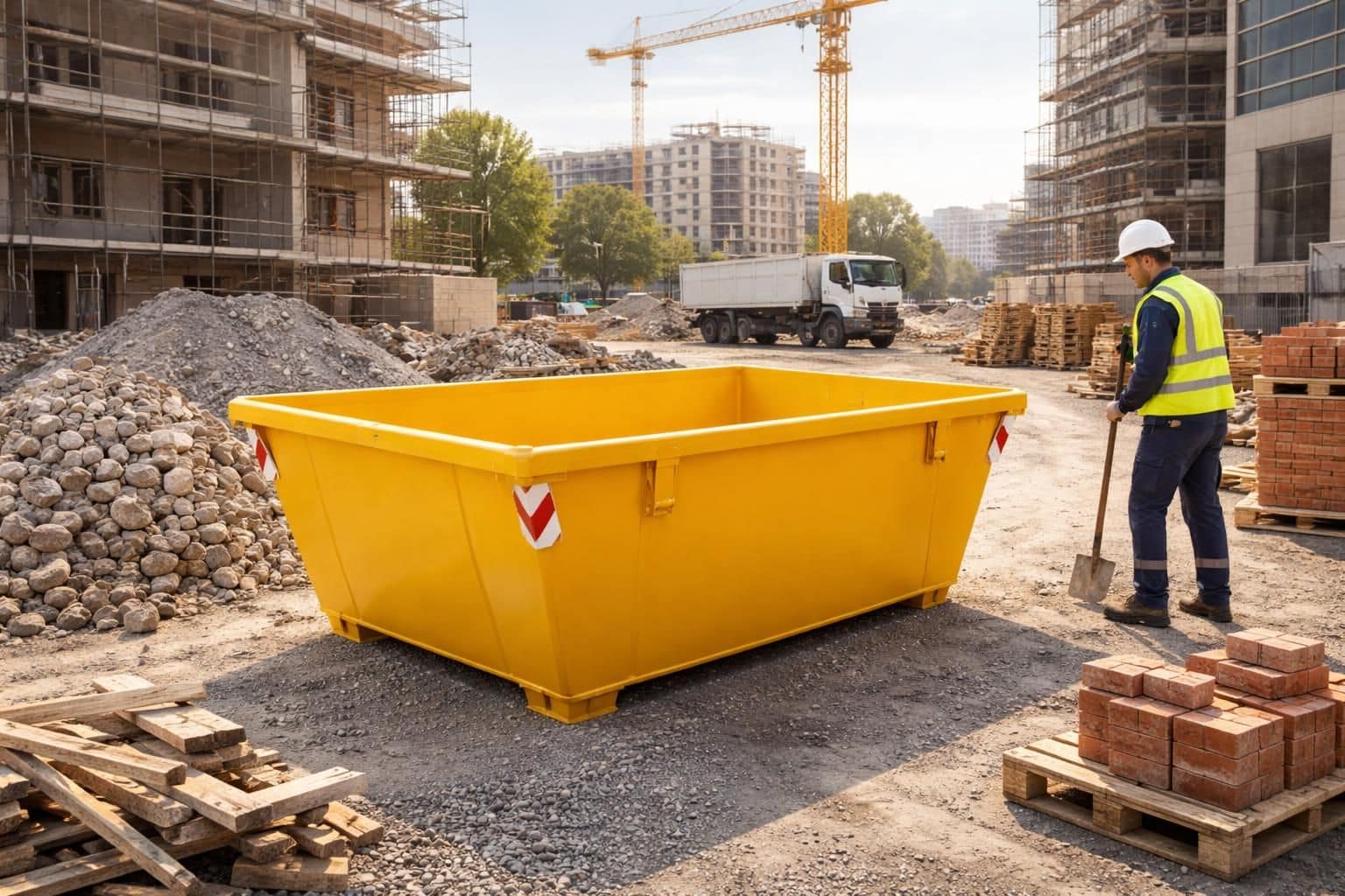 découvrez nos tarifs compétitifs et disponibilités pour la location de benne de 8 m3, idéale pour vos travaux de chantier, rénovation ou débarras. réservez facilement en ligne dès aujourd'hui.