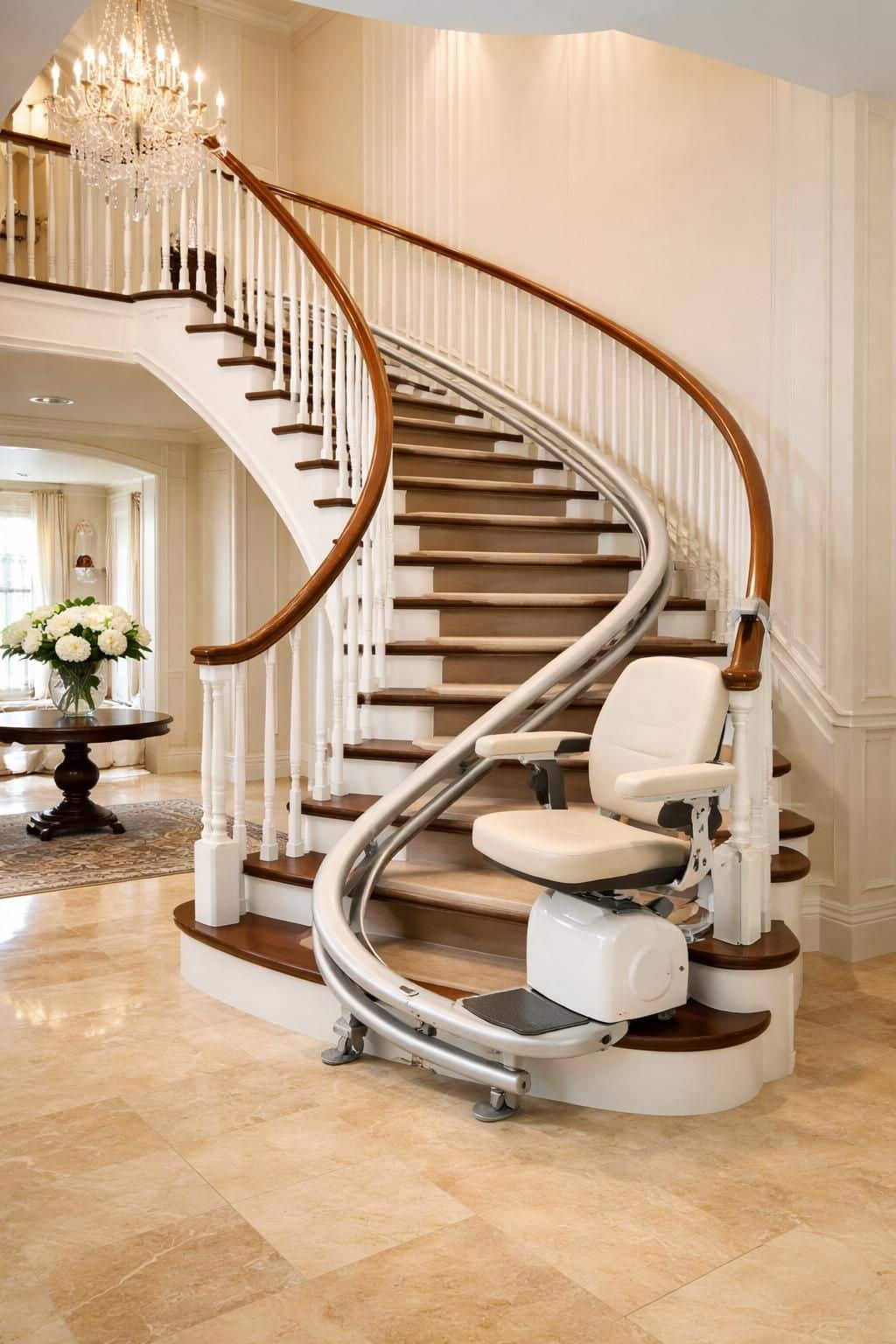 d&eacute;couvrez notre comparatif complet des monte-escaliers tournants double rail, avec les prix, avantages et conseils pour faire le meilleur choix adapt&eacute; &agrave; vos besoins.