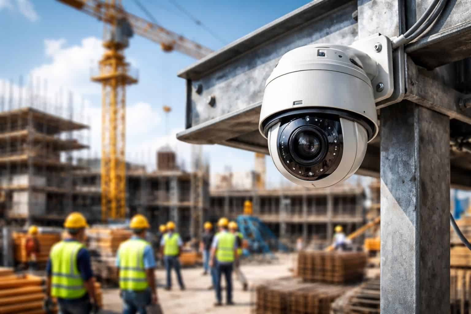 assurez la sécurité de votre chantier grâce à nos caméras de surveillance performantes, conçues pour prévenir les intrusions et protéger vos équipements 24h/24.