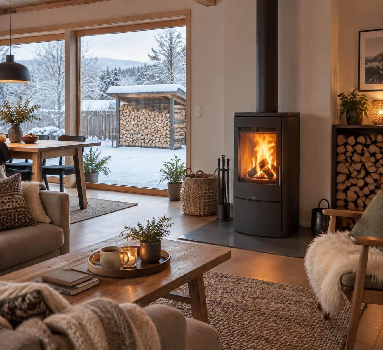 découvrez comment chauffer une maison de 100 m² uniquement au bois : choix du chauffage, estimation des besoins, organisation des livraisons et conseils pour stocker le bois efficacement.