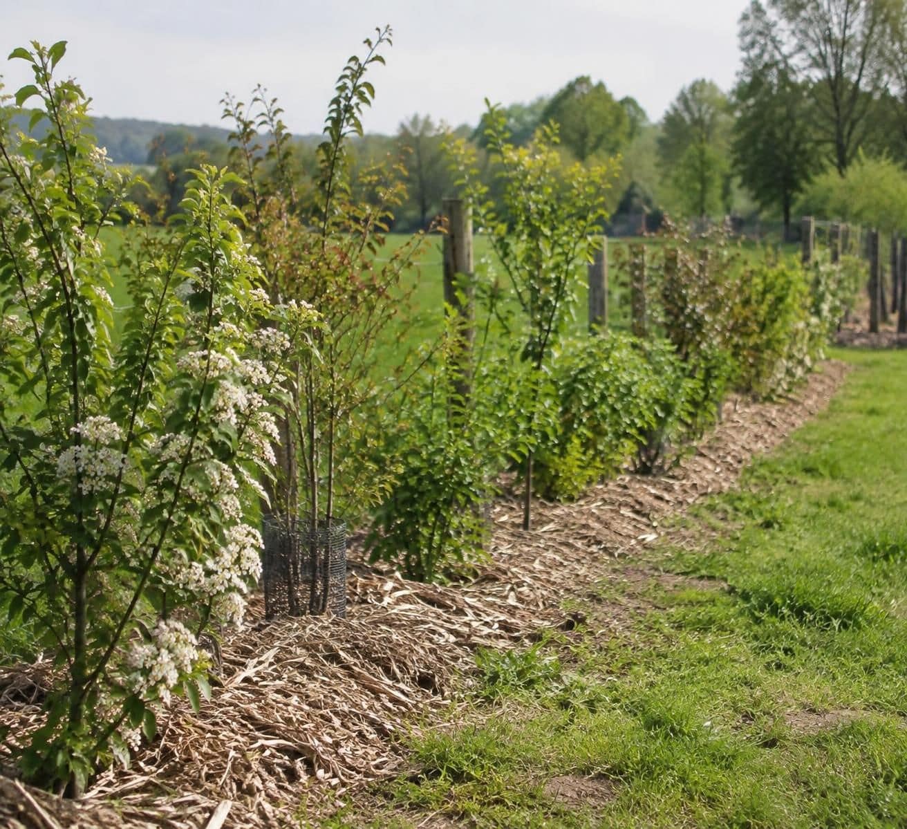 découvrez comment planter une haie champêtre à croissance rapide, choisir les bonnes espèces et la tailler pour qu’elle reste facile à maîtriser.